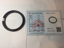 Load image into Gallery viewer, 59.5mm 100% Natural dark green/black meteorite Stellar Night sky round cut nephrite bangle HF101-8251
