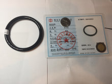 Load image into Gallery viewer, 59.5mm 100% Natural dark green/black meteorite Stellar Night sky round cut nephrite bangle HF101-8251
