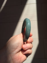 Load image into Gallery viewer, 55.7mm Certified Type A 100% Natural dark green/blue/gray/black Guatemala Jadeite jade bangle BM12-1428
