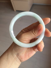 Load image into Gallery viewer, 62.9mm certified 100% natural Type A light green round cut jadeite jade bangle BS14-9566
