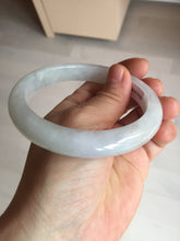 Load image into Gallery viewer, 62.3mm Certified Type A 100% Natural icy watery light green white purple Jadeite bangle Q137-2882
