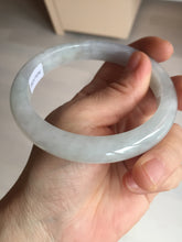 Load image into Gallery viewer, 62.3mm Certified Type A 100% Natural icy watery light green white purple Jadeite bangle Q137-2882
