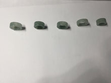 Load image into Gallery viewer, 14.3-17.3mm 100% natural type A icy watery light green jadeite jade band ring beads group BL10
