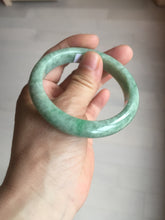 Load image into Gallery viewer, 55.5mm Certified 100% natural Type A sunny green brown jadeite jade bangle BQ18-5460
