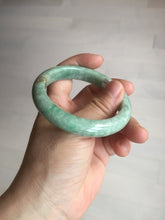 Load image into Gallery viewer, 55.5mm Certified 100% natural Type A sunny green brown jadeite jade bangle BQ18-5460
