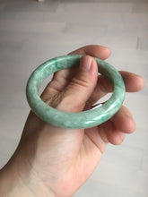 Load image into Gallery viewer, 55.5mm Certified 100% natural Type A sunny green brown jadeite jade bangle BQ18-5460
