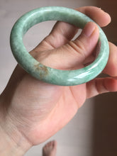 Load image into Gallery viewer, 55.5mm Certified 100% natural Type A sunny green brown jadeite jade bangle BQ18-5460
