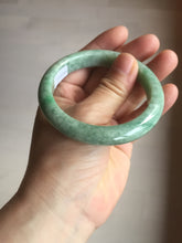 Load image into Gallery viewer, 55.5mm Certified 100% natural Type A sunny green brown jadeite jade bangle BQ18-5460
