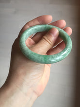 Load image into Gallery viewer, 55.5mm Certified 100% natural Type A sunny green brown jadeite jade bangle BQ18-5460
