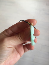 Load image into Gallery viewer, 卖了 100% Natural white sunny green jadeite Jade baby buddha (宝宝佛) pendant group BL19
