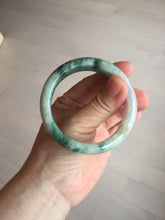 Load image into Gallery viewer, 51.5mm certified 100% natural Type A sunny green/purple/yellow(FU LU SHOU)  jadeite jade bangle BK45-5080
