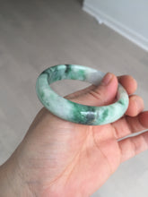 Load image into Gallery viewer, 51.5mm certified 100% natural Type A sunny green/purple/yellow(FU LU SHOU)  jadeite jade bangle BK45-5080
