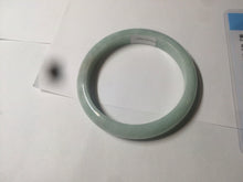 Load image into Gallery viewer, 53.7mm certificated Type A 100% Natural light green Jadeite Jade bangle H118-2849
