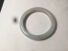 Load image into Gallery viewer, 56.7mm Certified type A 100% Natural green/blue/purple Jadeite Jade bangle L141-9629
