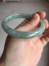 Load image into Gallery viewer, 55.7mm Certified Type A 100% Natural light green white red Jadeite Jade bangle BQ10-3798
