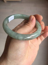 Load image into Gallery viewer, 55.7mm Certified Type A 100% Natural light green white red Jadeite Jade bangle BQ10-3798
