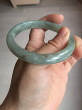 Load image into Gallery viewer, 55.7mm Certified Type A 100% Natural light green white red Jadeite Jade bangle BQ10-3798
