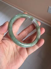 Load image into Gallery viewer, 58.8mm certified 100% natural type A light green purple jadeite jade bangle PB201-3350

