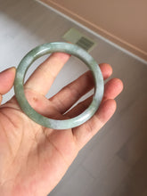 Load image into Gallery viewer, 58.8mm certified 100% natural type A light green purple jadeite jade bangle PB201-3350
