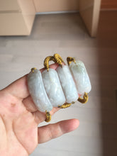 Load image into Gallery viewer, 100% natural jadeite jade carved PiXiu (貔貅) bracelet BN75
