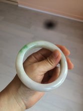 Load image into Gallery viewer, 59.8mm Certificated Type A 100% Natural white/sunny green/purple jadeite jade bangle AZ5-9139
