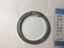 Load image into Gallery viewer, 58.8mm certified 100% natural type A light green purple jadeite jade bangle PB201-3350
