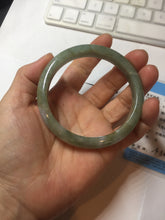 Load image into Gallery viewer, 58.8mm certified 100% natural type A light green purple jadeite jade bangle PB201-3350
