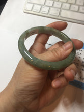 Load image into Gallery viewer, 58.8mm certified 100% natural type A light green purple jadeite jade bangle PB201-3350
