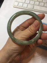 Load image into Gallery viewer, 58.8mm certified 100% natural type A light green purple jadeite jade bangle PB201-3350
