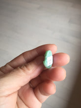 Load image into Gallery viewer, Certified 100% Natural type A sunny green happy Buddha jadeite Jade pendant PB68-5104
