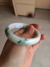 Load image into Gallery viewer, 50.5mm Certified Type A 100% Natural sunny green/purple/yellow(FU LU Shou) oval Jadeite Jade bangle AK53-1221
