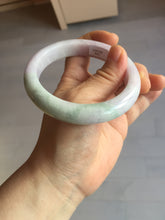 Load image into Gallery viewer, 59.5mm certified Type A 100% Natural light green sunny green red light purple Jadeite Jade bangle BF146-8461
