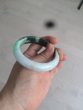 Load image into Gallery viewer, 51 mm Certified Type A 100% Natural fresh sunny green/white Jadeite Jade AX11-1655
