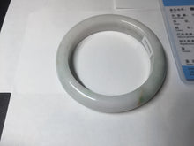 Load image into Gallery viewer, 59.7mm Certified Type A 100% Natural sunny green/white/brown/black Jadeite Jade bangle BK38-8346
