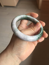 Load image into Gallery viewer, 58mm Certified 100% natural Type A dark green/purple Emerald Vale jadeite jade bangle PB93-8997
