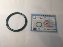 Load image into Gallery viewer, 58mm Certified Type A 100% Natural dark green/blue/gray Guatemala slim round cut Jadeite bangle PA140-8838
