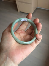 Load image into Gallery viewer, 58.4mm certificated Type A 100% Natural dark green Jadeite Jade bangle AJ75-8581
