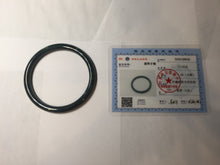 Load image into Gallery viewer, 55.5mm Certified Type A 100% Natural dark green/blue/gray Guatemala slim round cut Jadeite bangle PA145-8842
