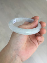 Load image into Gallery viewer, 62.3mm Certified Type A 100% Natural icy watery light green white purple Jadeite bangle Q137-2882
