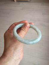 Load image into Gallery viewer, 56.4 mm certificated Type A 100% Natural light green Jadeite Jade bangle BK44-7848
