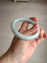 Load image into Gallery viewer, 56.4 mm certificated Type A 100% Natural light green Jadeite Jade bangle BK44-7848
