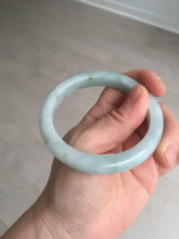 Load image into Gallery viewer, 56.4 mm certificated Type A 100% Natural light green Jadeite Jade bangle BK44-7848
