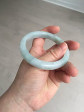 Load image into Gallery viewer, 56.4 mm certificated Type A 100% Natural light green Jadeite Jade bangle BK44-7848
