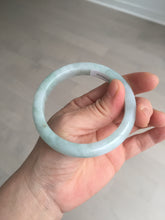 Load image into Gallery viewer, 56.4 mm certificated Type A 100% Natural light green Jadeite Jade bangle BK44-7848
