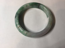 Load image into Gallery viewer, 51.5mm certified 100% natural Type A sunny green/purple/yellow(FU LU SHOU)  jadeite jade bangle BK45-5080
