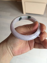 Load image into Gallery viewer, SOld! pleae don&#39;t order. Thanks. 55mm certified 100% natural type A sunny green/purple jadeite jade bangle BN86-8721
