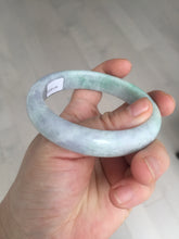 Load image into Gallery viewer, 59mm Certified Type A 100% Natural sunny green purple Jadeite Jade bangle BP39-1184
