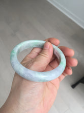 Load image into Gallery viewer, 59mm Certified Type A 100% Natural sunny green purple Jadeite Jade bangle BP40-1180
