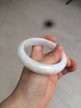 Load image into Gallery viewer, 57.5mm certified 100% natural type A white jadeite jade bangle BF41-1467
