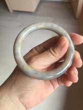 Load image into Gallery viewer, 54.5mm 100% natural beige yellow red round cut Coral Jade (珊瑚玉) bangle XY100
